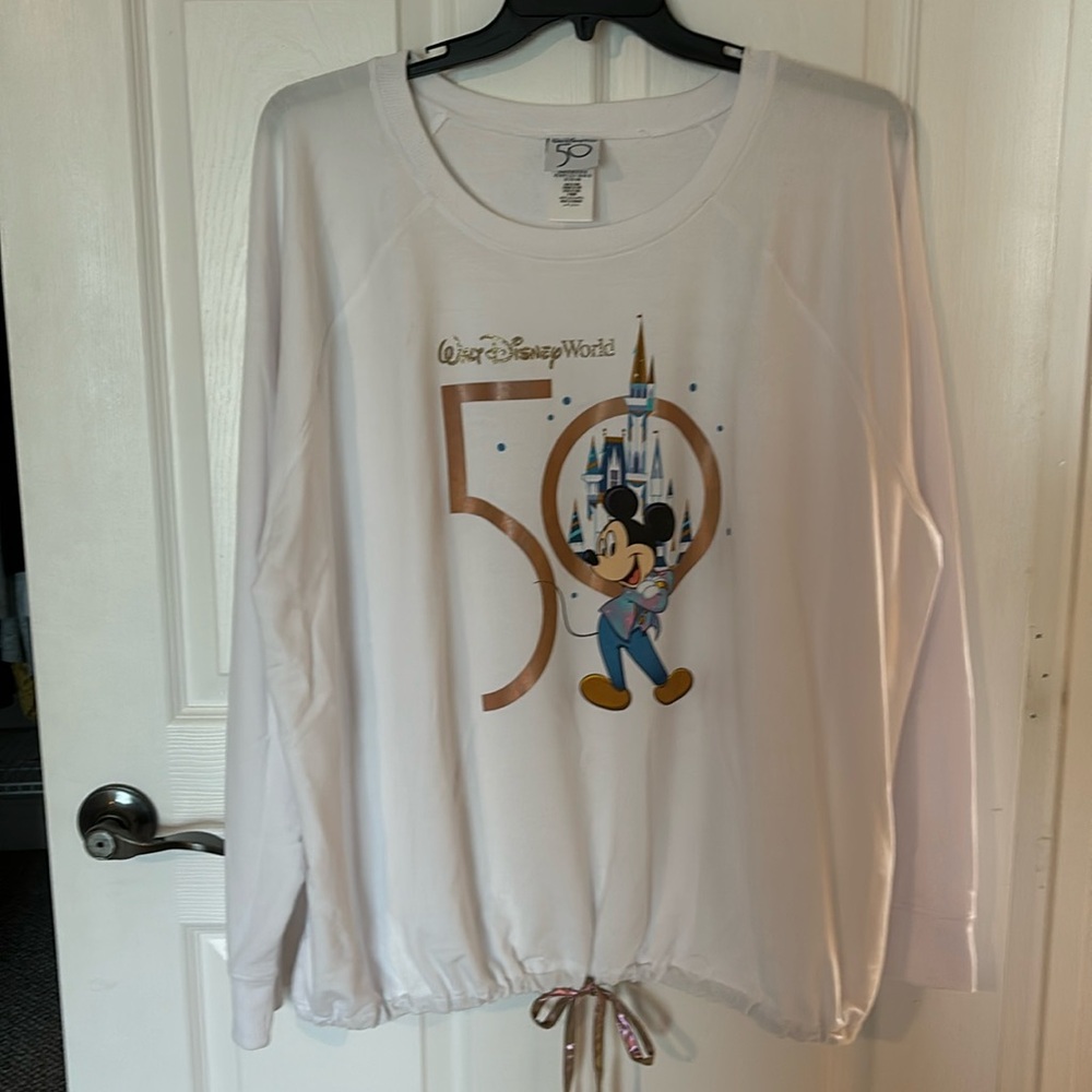 Disney World 50th Anniversary White Top